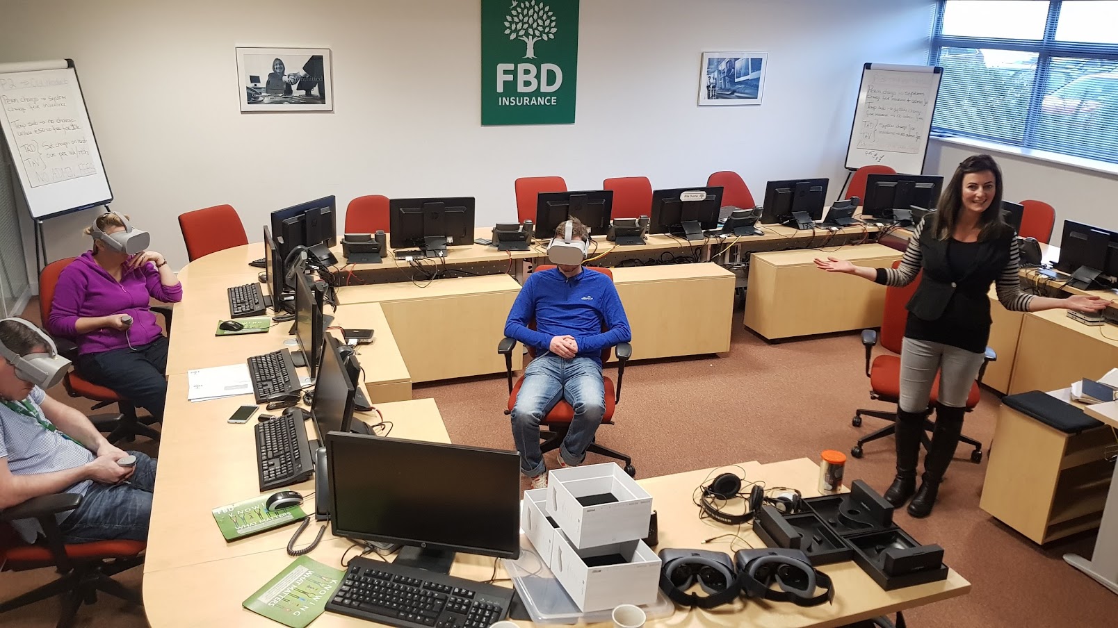 VR Sales Coaching for FBD Insurance
